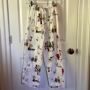 Peanut’s flannel pajama set